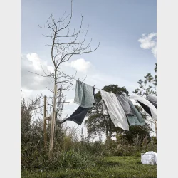 ZONE CLASSIC HNDKLDE DARK BLUE 50X100 CM